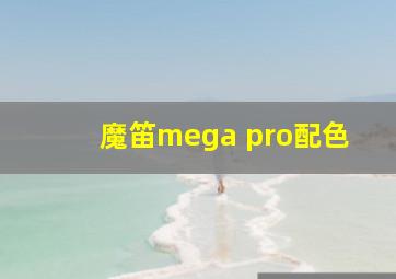 魔笛mega pro配色